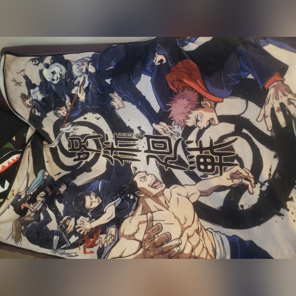 Jujitsu kaisen Plush Blanket - Picture 2 of 2